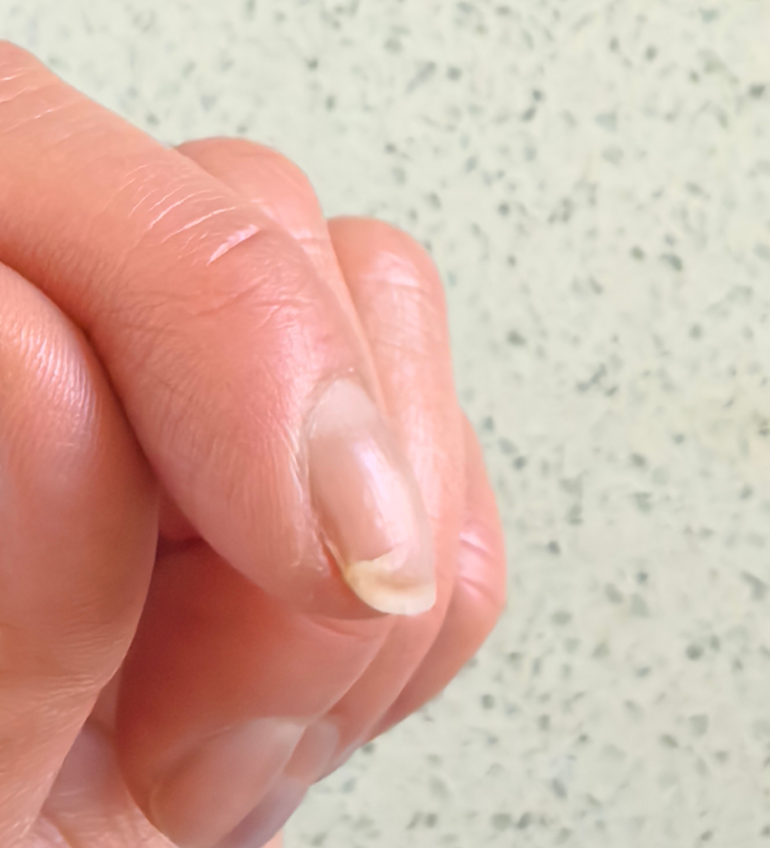 我嘞个豆啊这是干横么呢幸好反应及时把菜🔪收回不然废废，看来还得整美甲做护体啊~