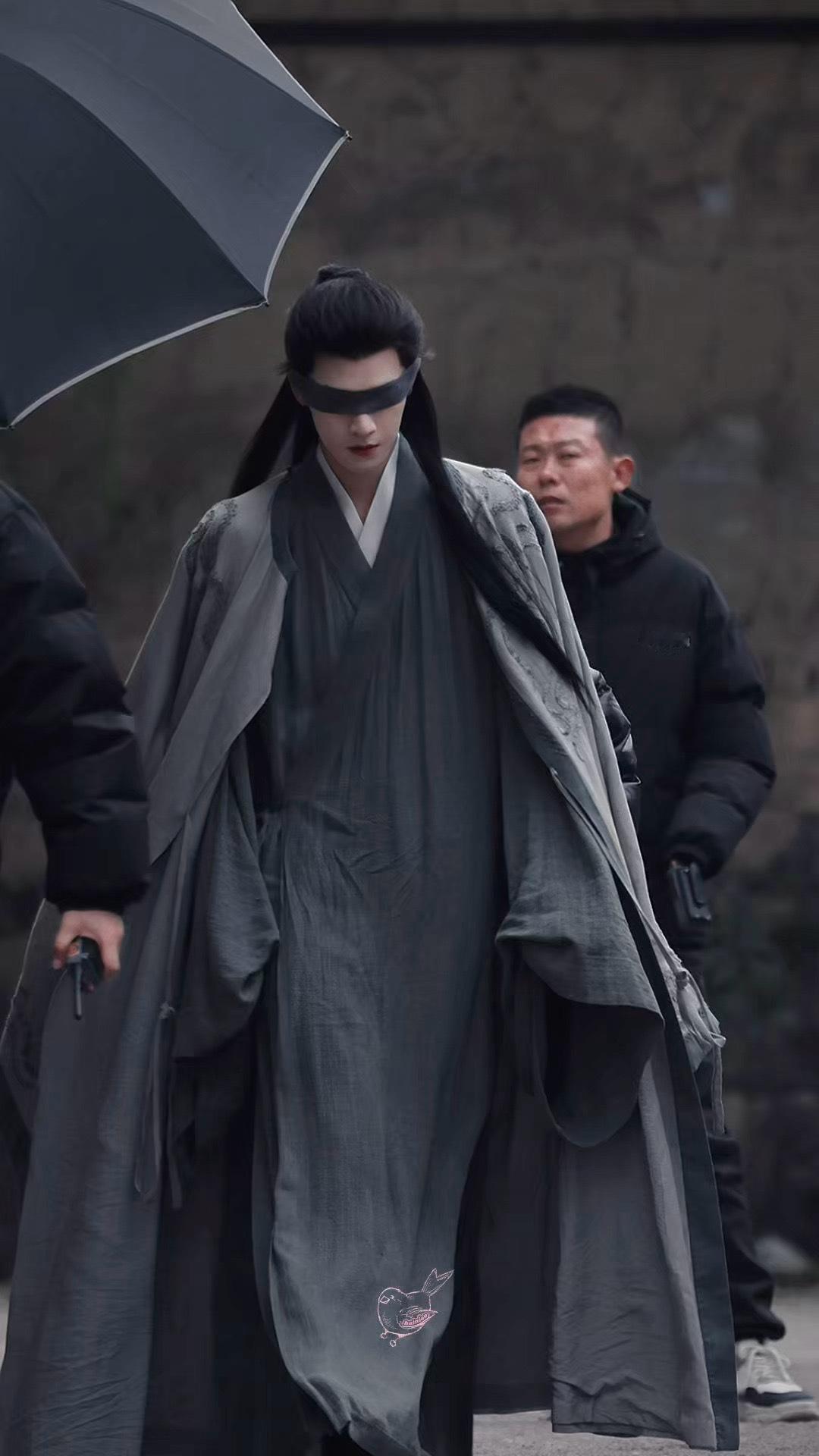 李昀锐《尚公主》言尚披发蒙眼路透，兄弟你神图有了！！！