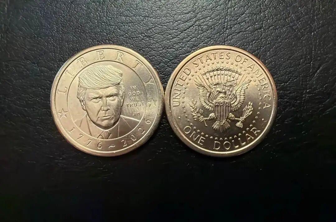 美国铸币局周三宣布，印有特朗普总统肖像的1美元硬币已正式流通，并可在其官网上购买
