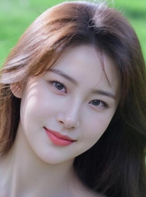 温柔甜美的微笑，自然清新的气息，仿佛置身于大自然的怀抱中。