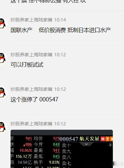 11.23 本周实战总结周一上周五盘中机会提示水产、军工反制，国联水产大涨、中水