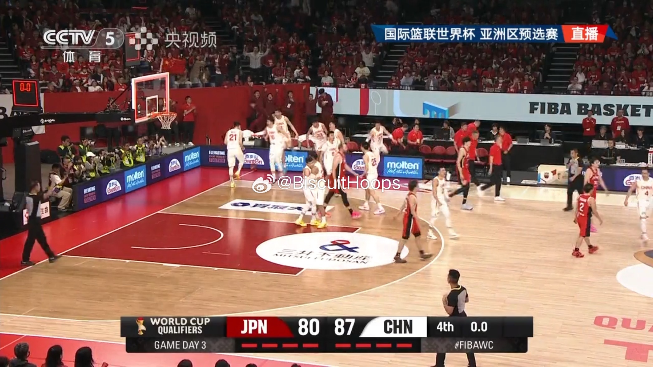 正义必胜！！中国男篮马年开门红胡金秋20分廖三宁16分