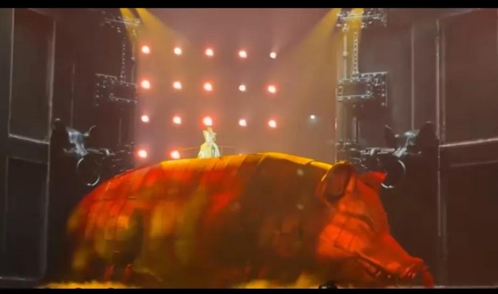 单纯的唱歌不好吗，蔡依林演唱会，搞这些神兽出来，看着都恐怖，竟然还有这么多人买票