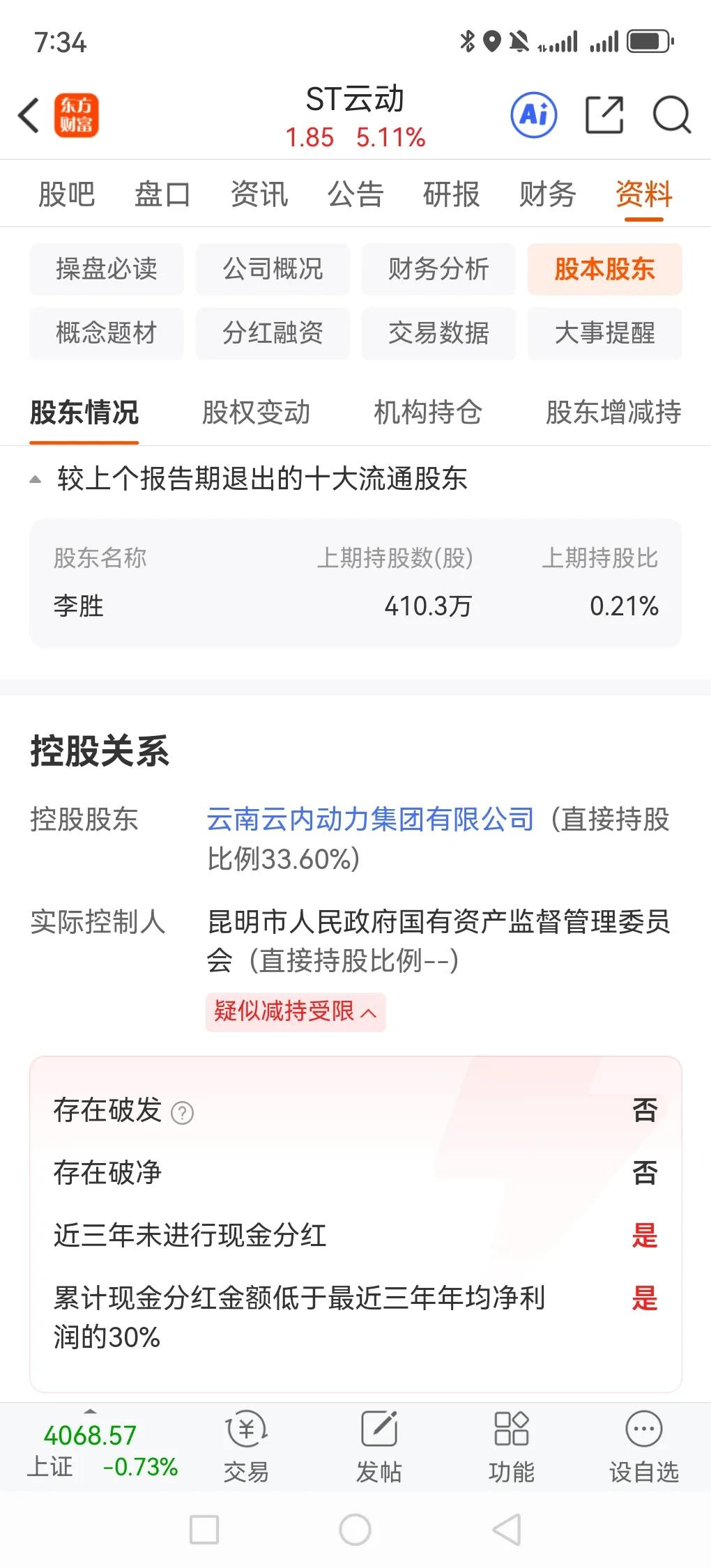 云内动力这波操作真是坑惨股民了。7月8号晚公告，因2021、2022年财报虚假记