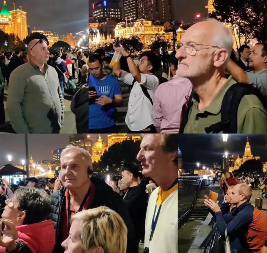 为什么很多美国人到了中国后不笑，全都表情严肃的看着中国的一切？因为这些外国人突然