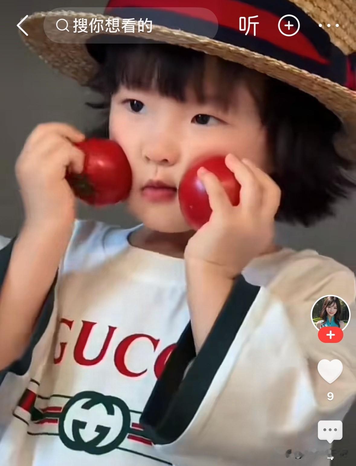 闪闪代言服装的照片和视频都出来了，这个小姑娘真是太可爱了，全程配合的特别好，妥妥