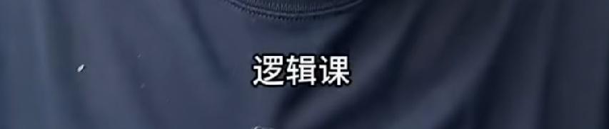 这哥们一脸的“智慧”的说，我们的教育什么都教，而唯独缺了逻辑课，而国外从小学开始