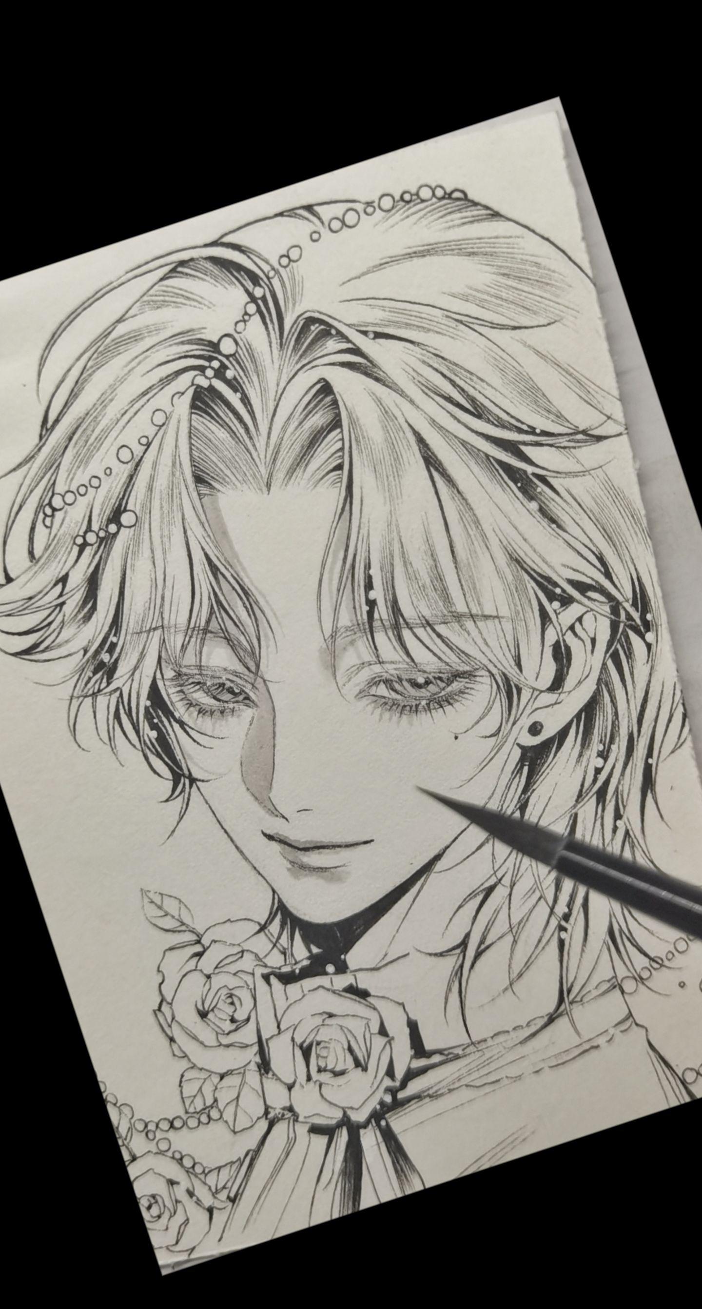 画画 手绘 绘画🎨 稿件展示 纸绘