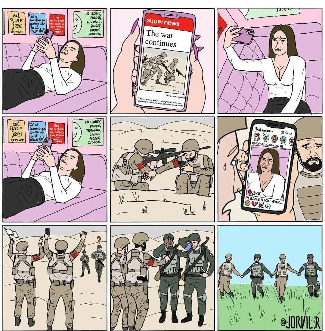 什么样的女人能让敌对的双方拥抱和平？