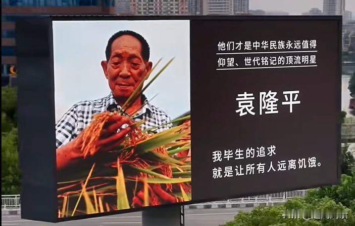 老外“看懵”了，中国城市广告牌不放广告，开始宣传功勋人物了！

这阵子全国十几座