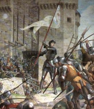 奥尔良之围
发生在1428年10月12日至1429年5月8日之间，是英法百年战争