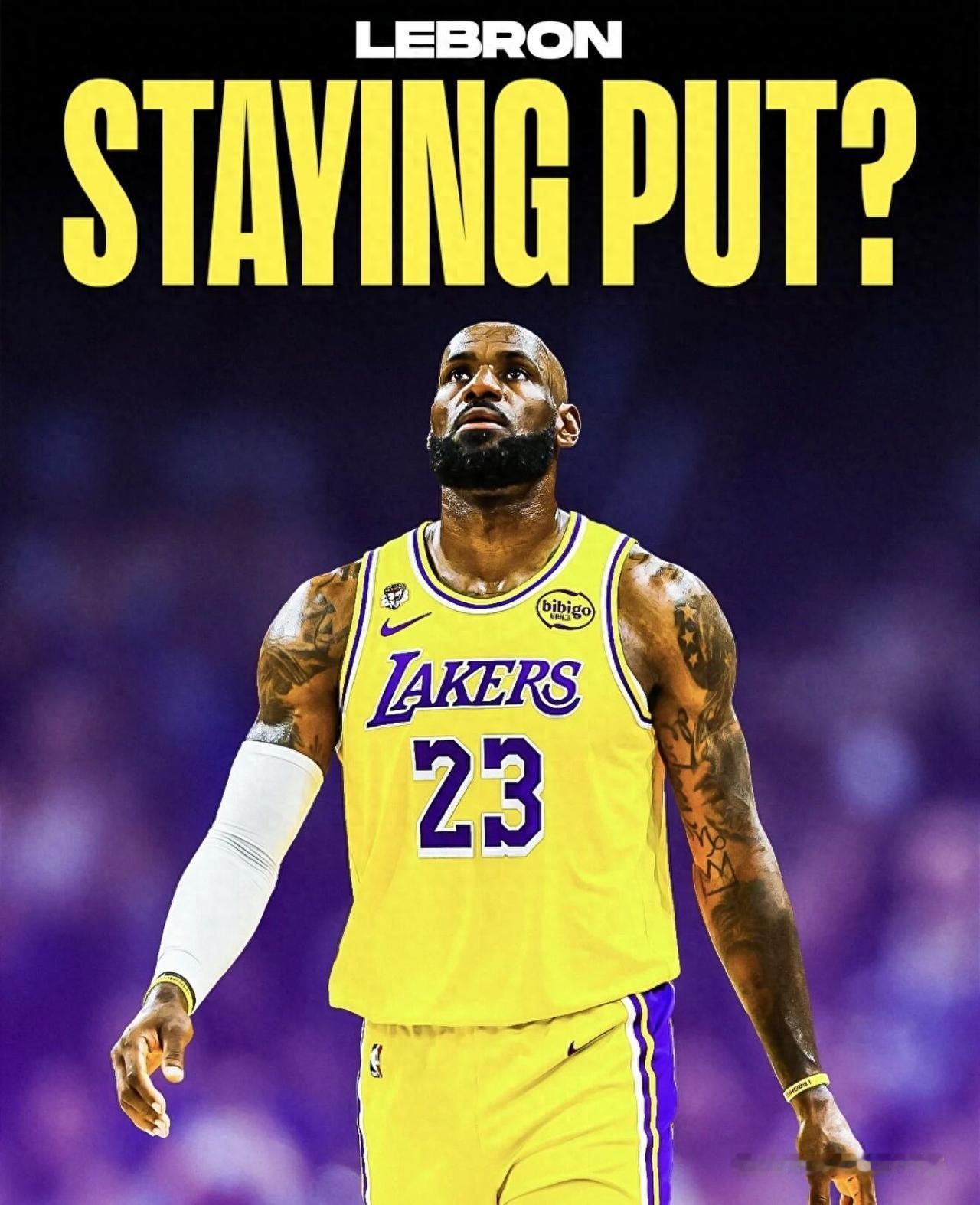 据ESPN记者拉莫娜・谢尔伯恩今日在节目中透露，目前湖人管理层也无法判断詹姆斯会