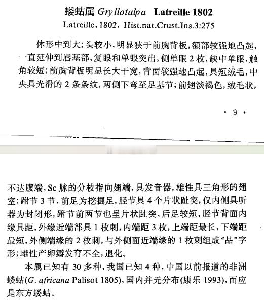 蝼蛄（lou gu）《神农本草经》就有记载可以入药，名蝼蛄。我国蝼蛄属的一共就四