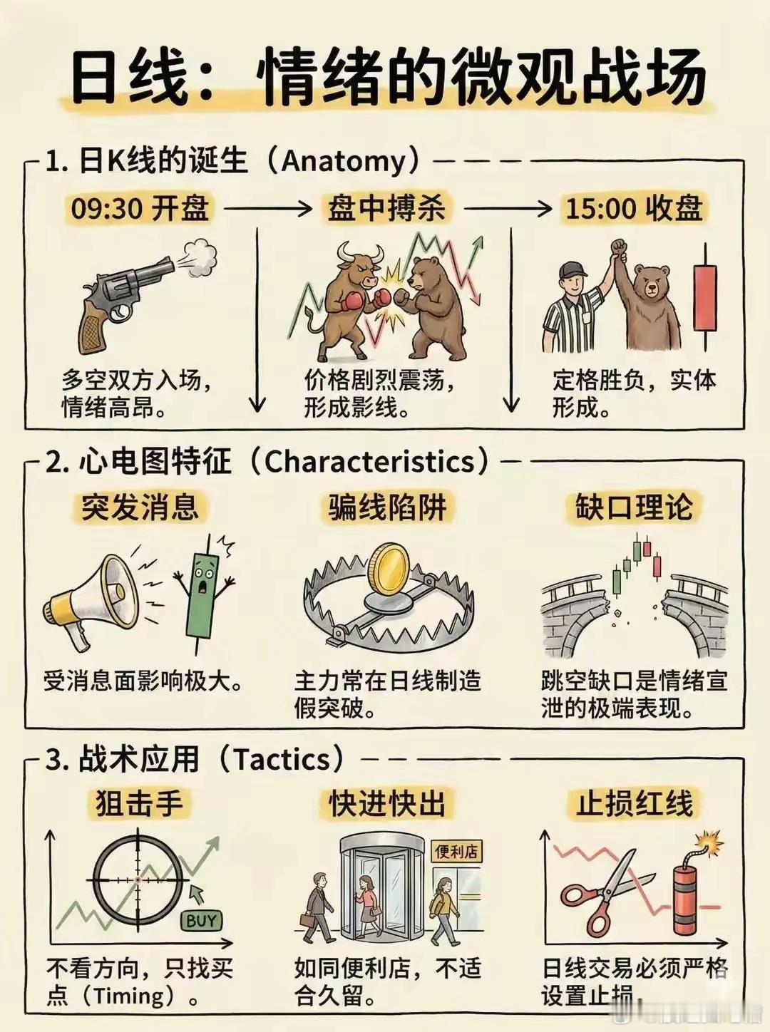 日线：情绪的微观战场；周线：趋势的忠实滤网；月线：穿越周期的罗盘；年线：家族财富