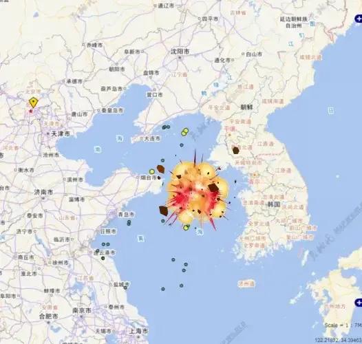 霸气[奋斗]宣布朝鲜icon将于9月17日至9月27日在黄海某海域进行海底核爆炸
