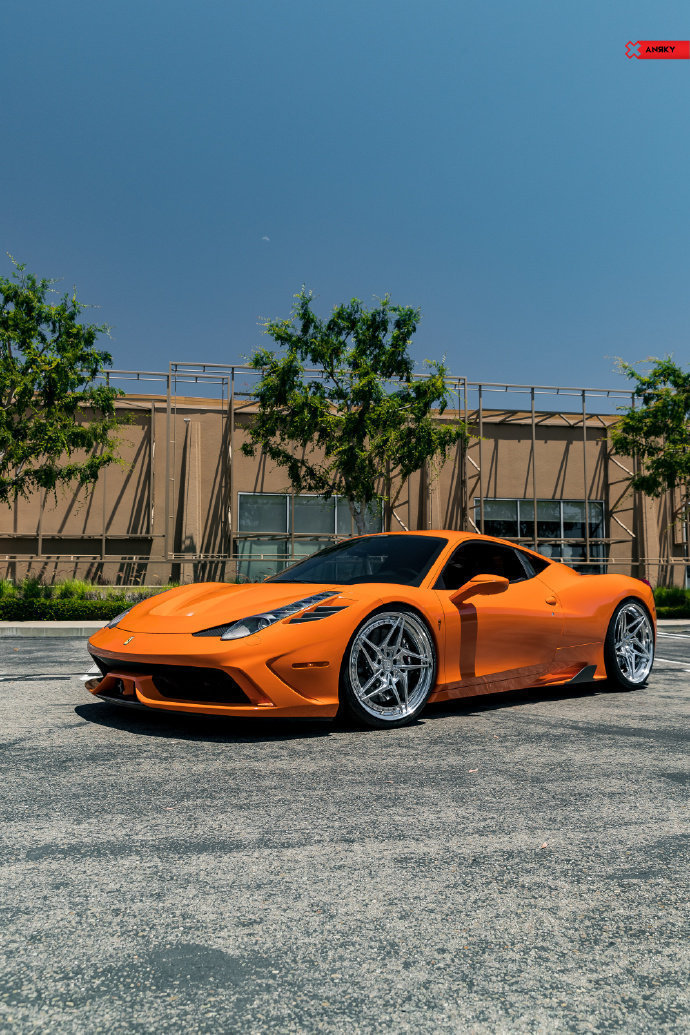 我与汽车的日常 法拉利真的很洋气啊，这颜色爱了爱了！