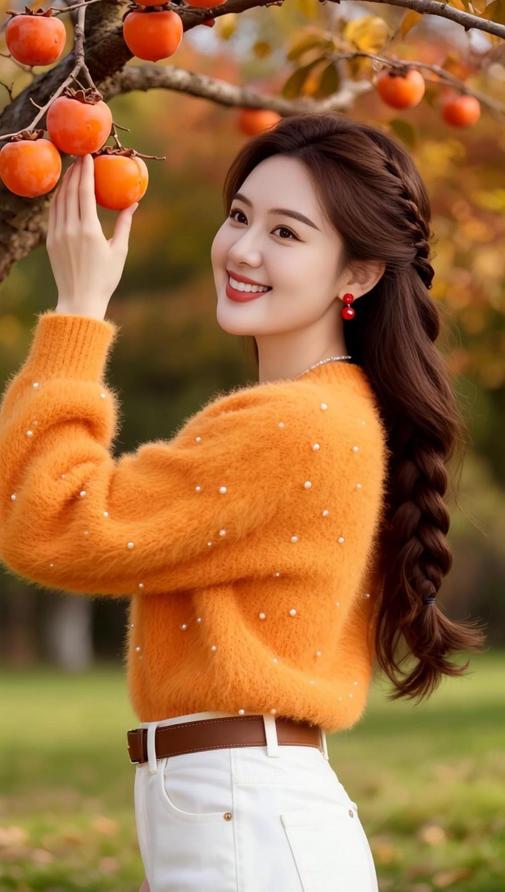 AI秋日甜系写真   不一样的风格不一样的感觉 上热搜