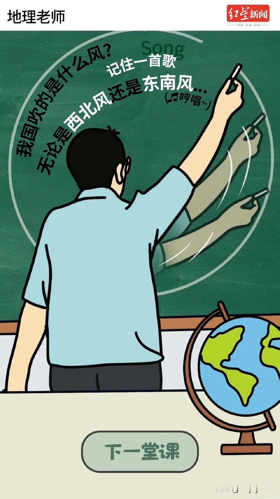 老师的嘴是不是全国统一出厂设置的？[大笑]

数学老师拍黑板：“奇变偶不变，符号