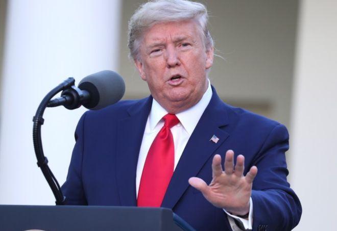 特朗普这话说得真是让人摸不着头脑。当地时间10月19日，他接受采访先说用关税让中