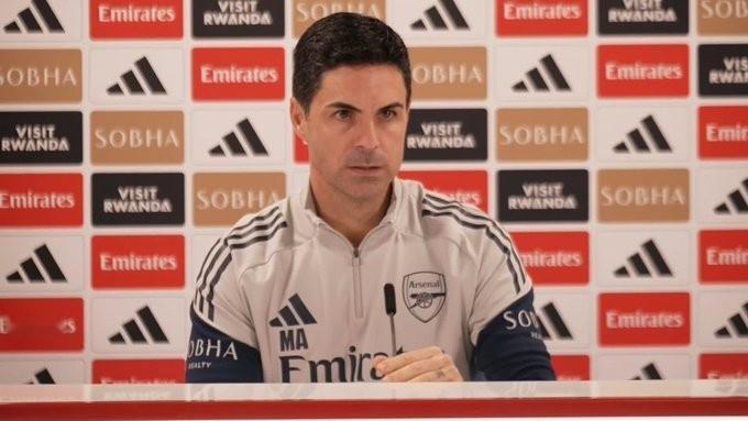 阿尔特塔：梅里诺可以成为首选中锋；冬窗将至必须时刻做好准备12月5日讯 北京时间