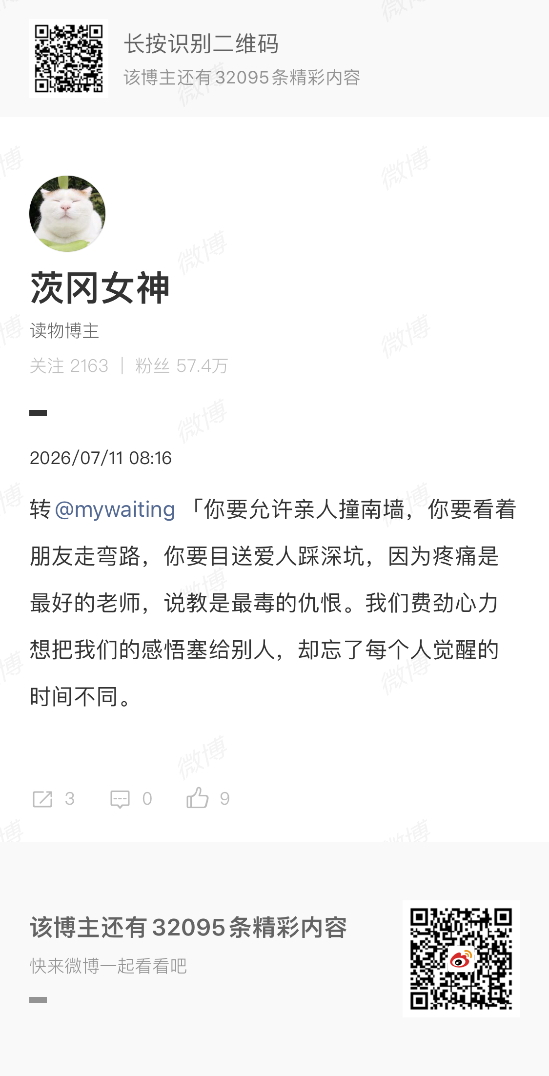 撞墙是最好的成长 