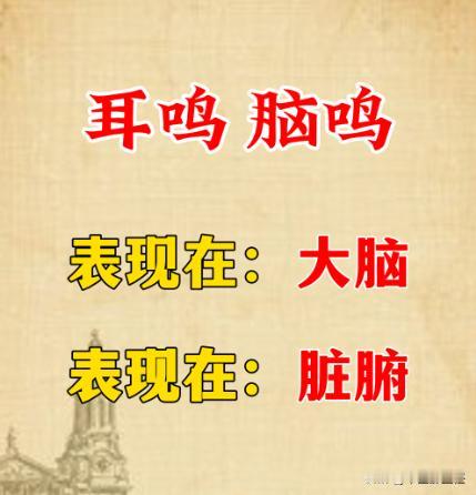 耳鸣脑鸣问题在“内”不在“外”，是这两处脏腑出了问题
今天和大家聊一聊耳鸣，到底