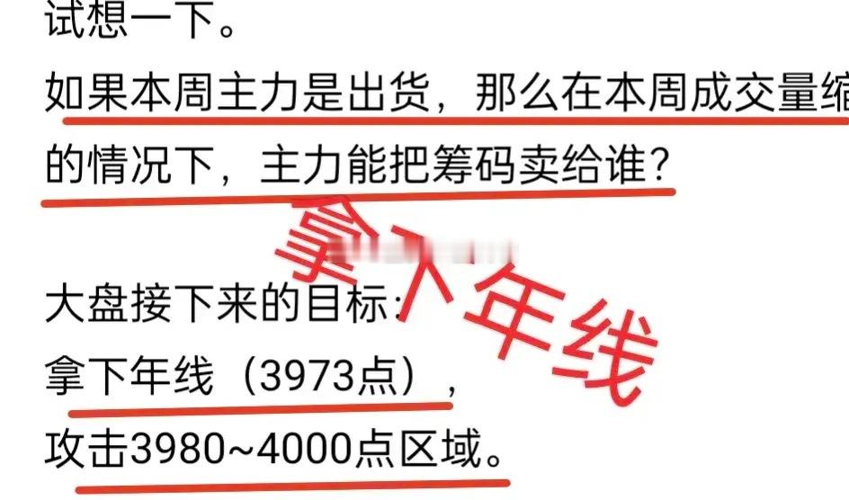 A股：金姐上周末讲过，上周大盘在蓄势！本周有望拿下年线并攻击缺口区域。今天大盘收