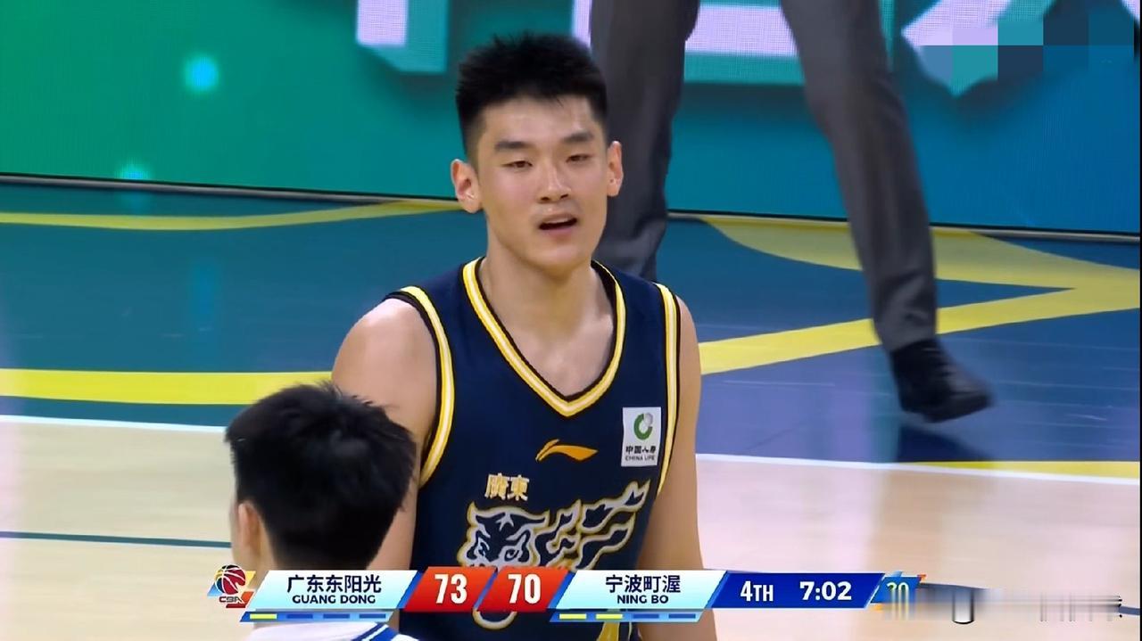 广东东阳光小将王洪泽真是太让人费解了！在今天广东东阳光主场以85：77战胜宁波町