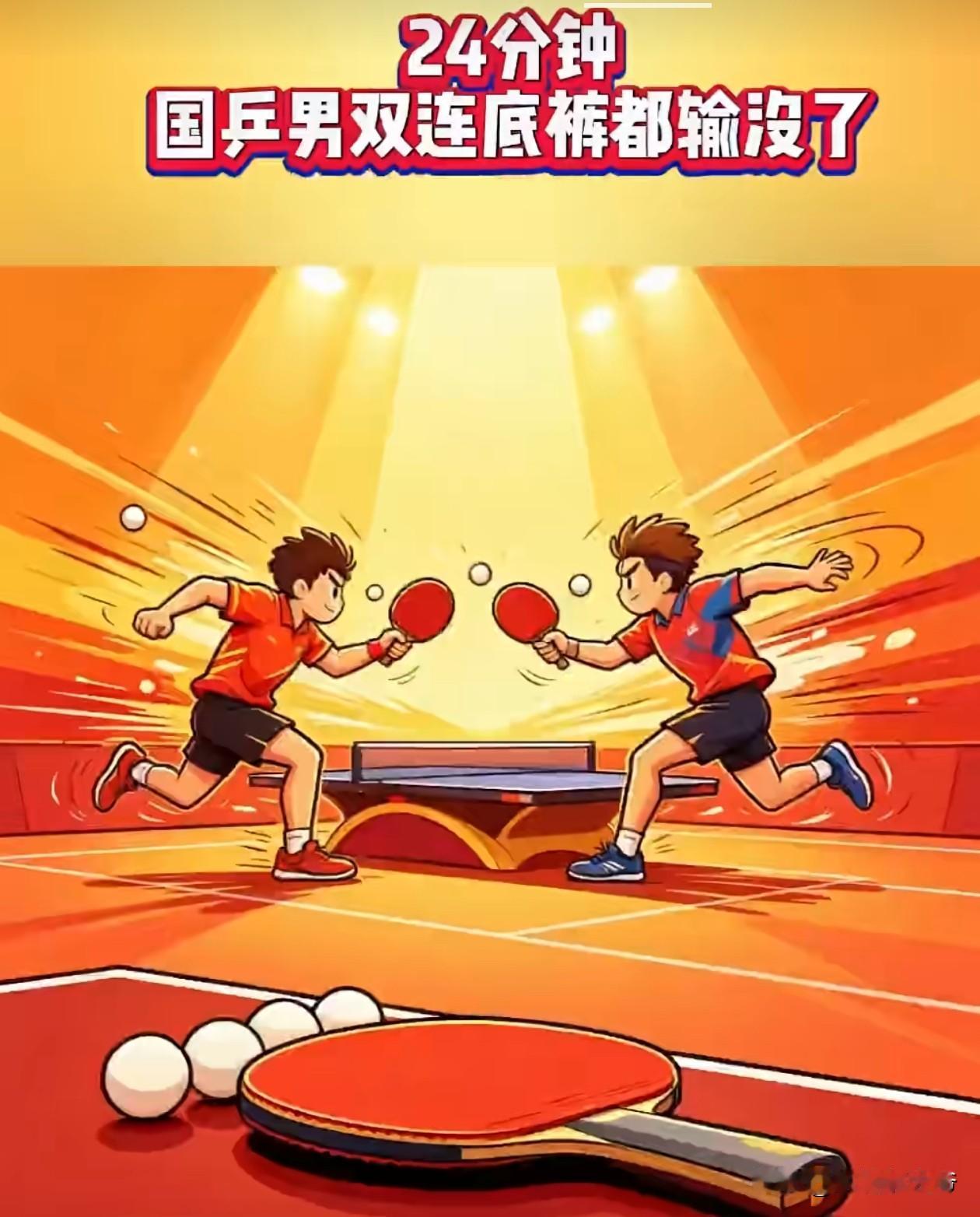 短短几年，原本横扫全球无对手的国乒竟然变得如此陌生。欧洲大满贯瑞典站里国乒男双0