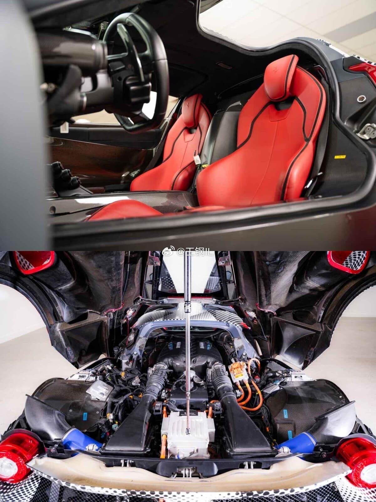 纯V12无电神兽，法拉利原型车拍出天价，一辆没有混动系统的法拉利LaFerrar