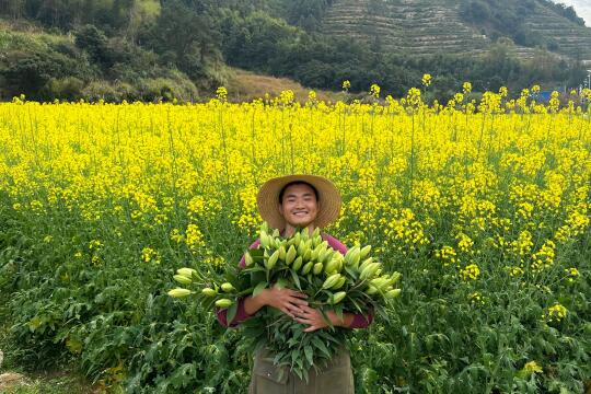 种花得花，心宽体胖