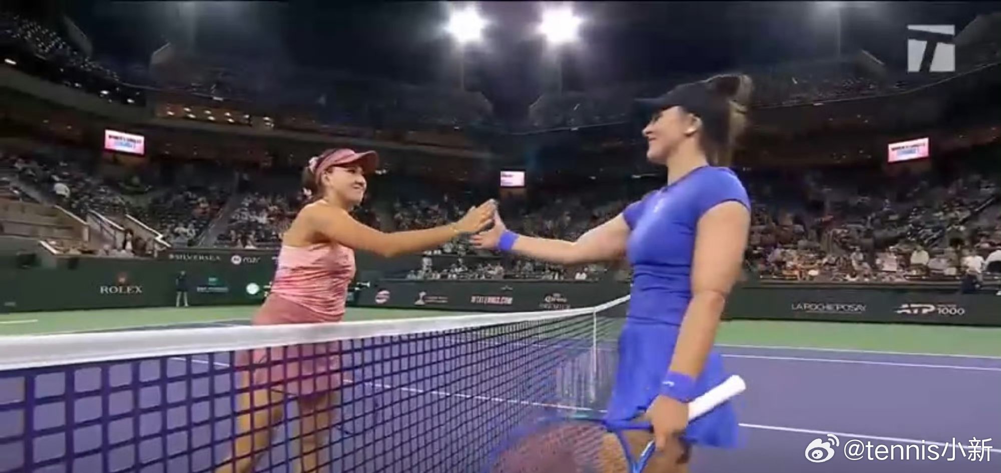 再次back失败无缘印第安维尔斯1000赛 次轮[W]安德莱斯库7-6 0-6 