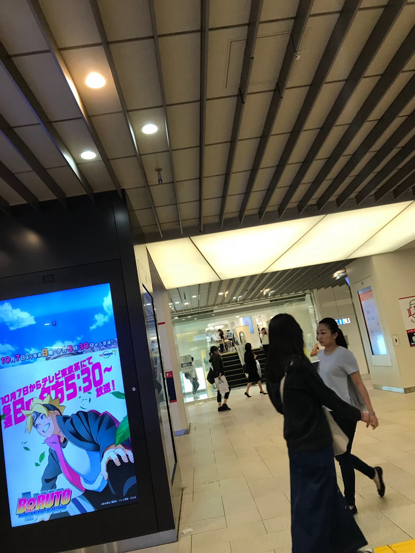 【搬运】2018年10月01日池袋的电车站就像迷宫似的去东武百货、西武百货、LU