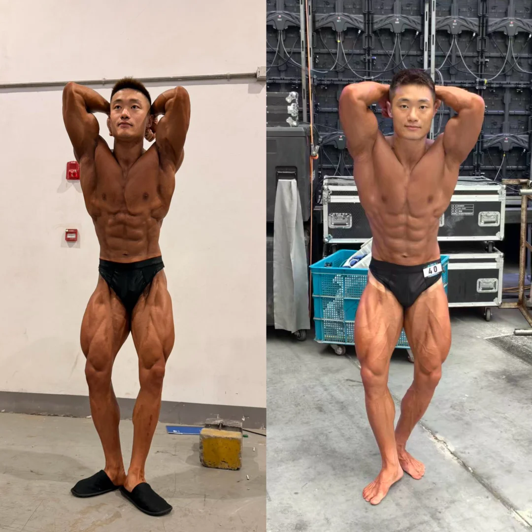 健美赛程结束 收获不小 找到自己的节奏～