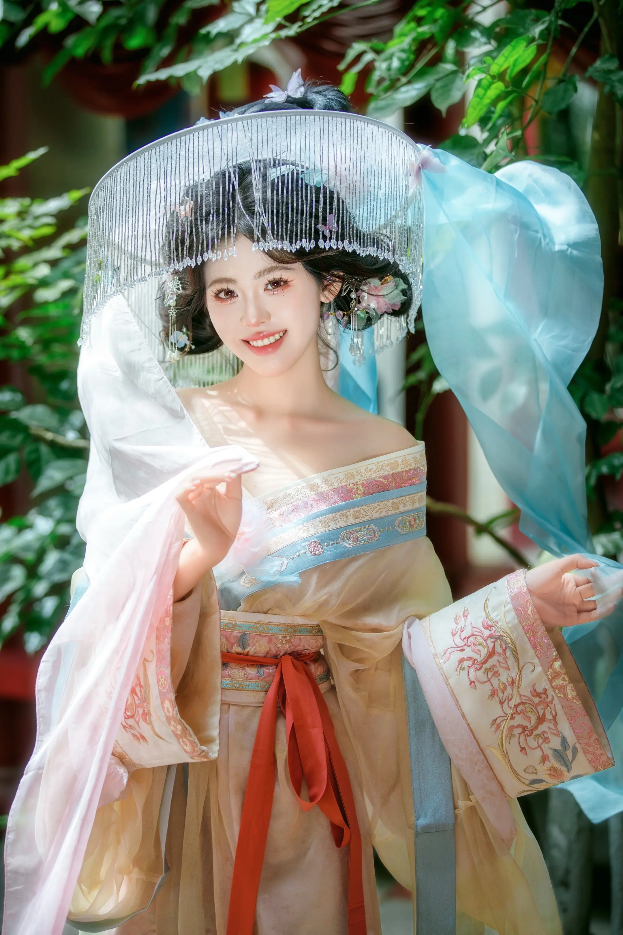 我说什么来着？斗笠汉服是天花板！