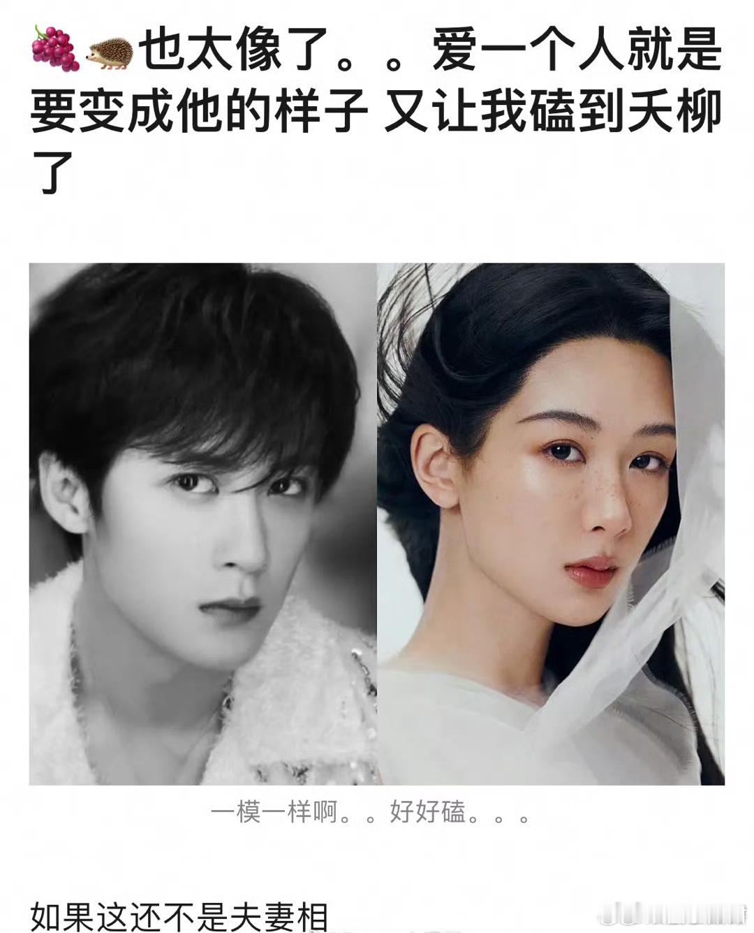 檀健次杨紫像吗？ ​​​
