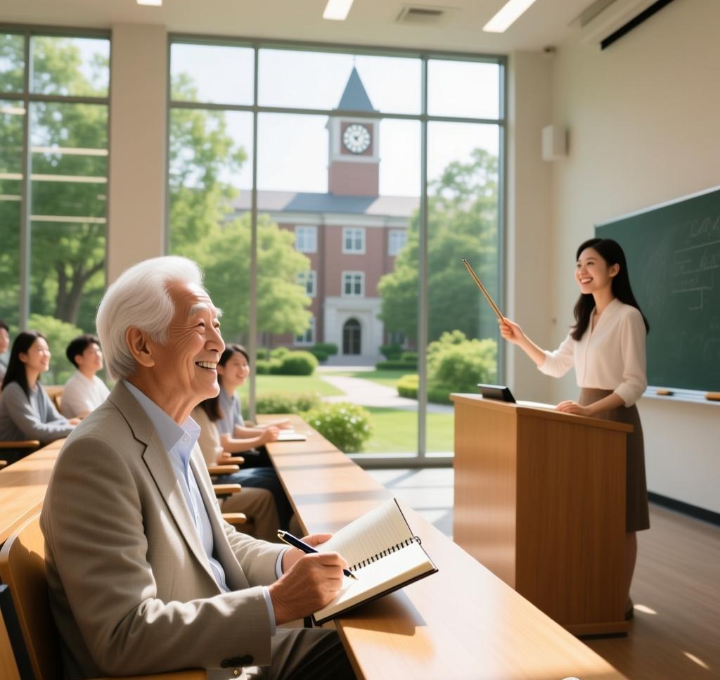 “老年大学”如今的火爆，甚至出现“一座难求”的盛况，已不再是一个单纯的教育现象，