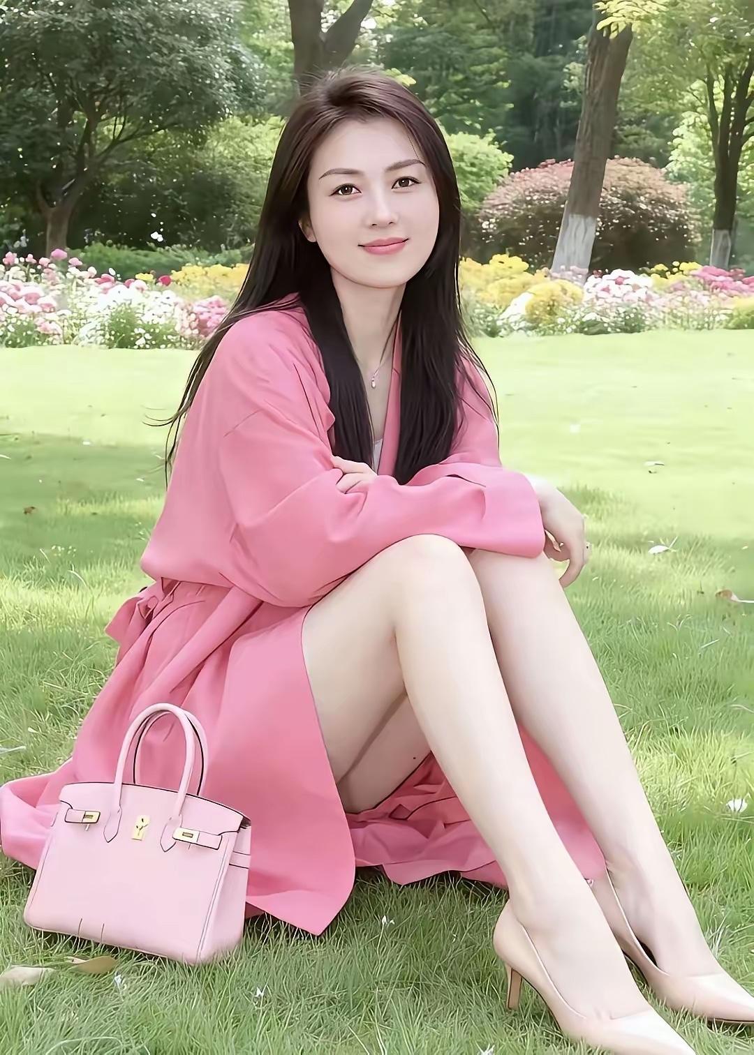 七律•娇容如花

 文/熏墨
娇容绰约艳如花，雅态嫣然沐物华；
浅笑含春凝秀韵，