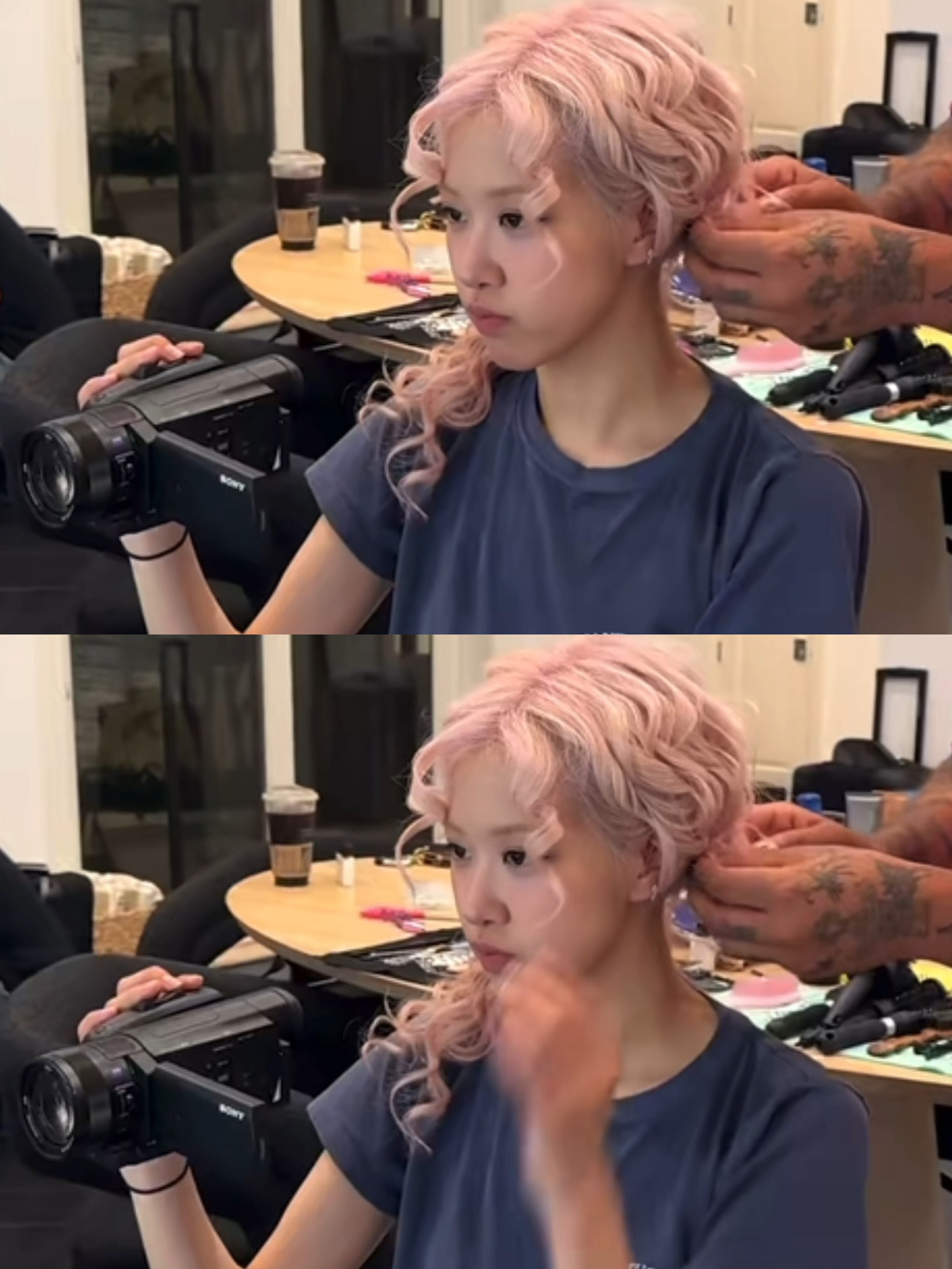 粉发律儿咋这么萌🥺 