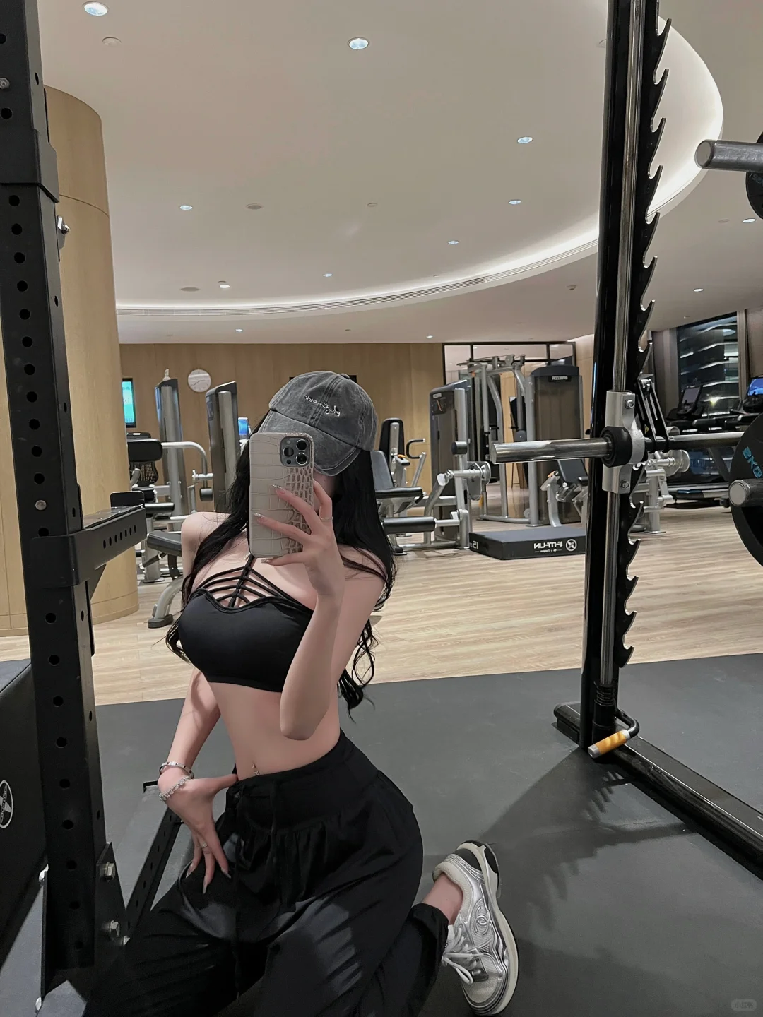 健身穿搭🖤全黑𝙇𝙊𝙊𝙆