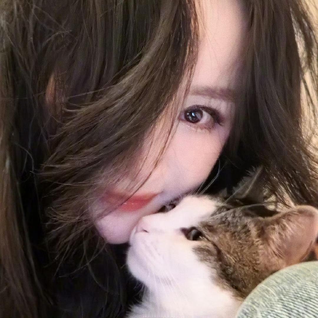 杨幂小猫头像杨幂头像库更新啦！幂和小猫好可爱🥰，果断收藏～杨幂猫咪头像 ​​​