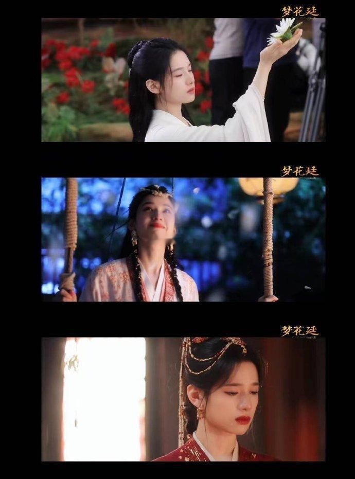 张婧仪 烂漫与温婉 张婧仪的侧颜，如同《梦花廷》中的角色，既烂漫天真，又温婉知性