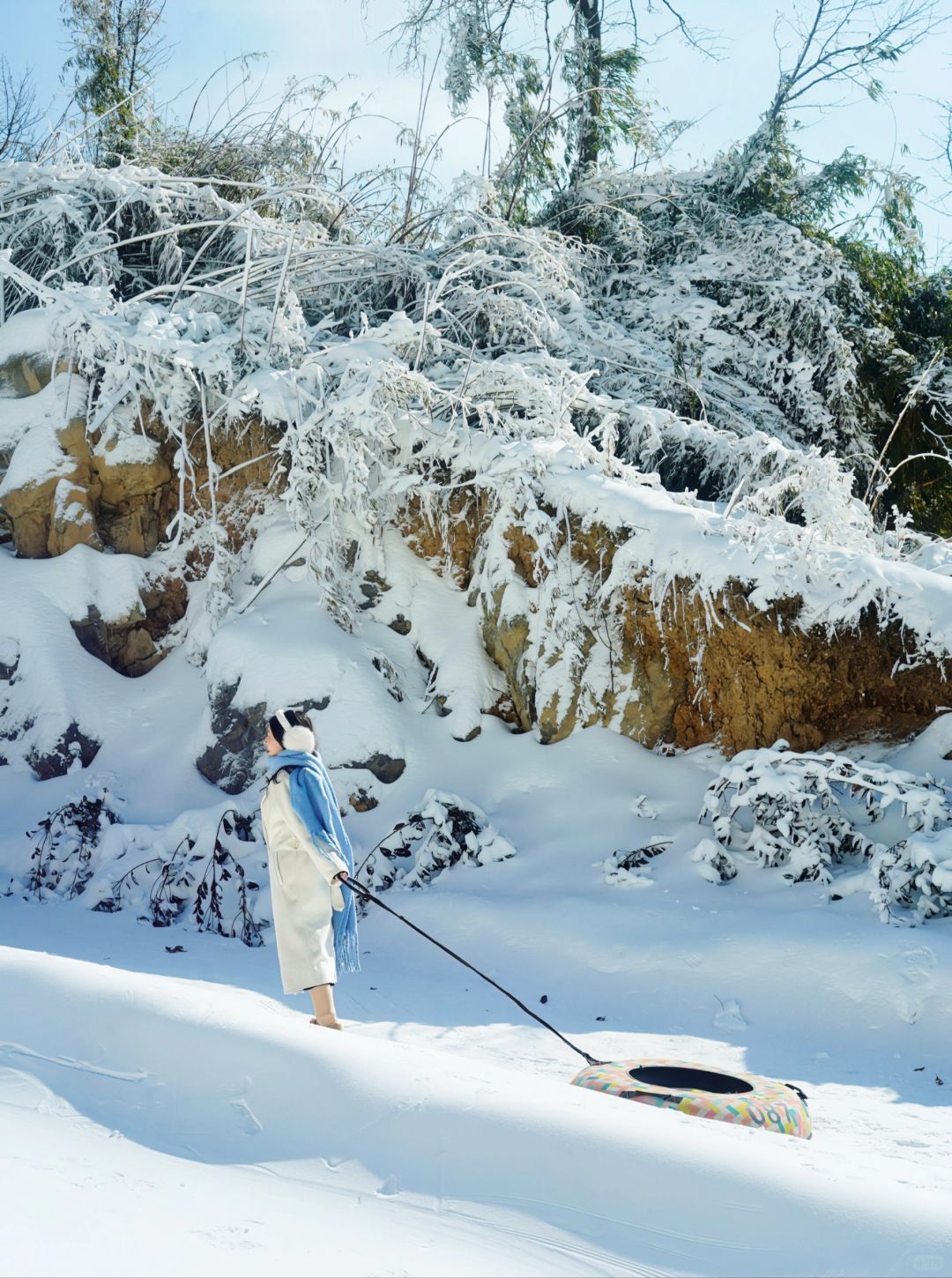成都周边玩雪，2h直达，比哈尔滨更具性价比