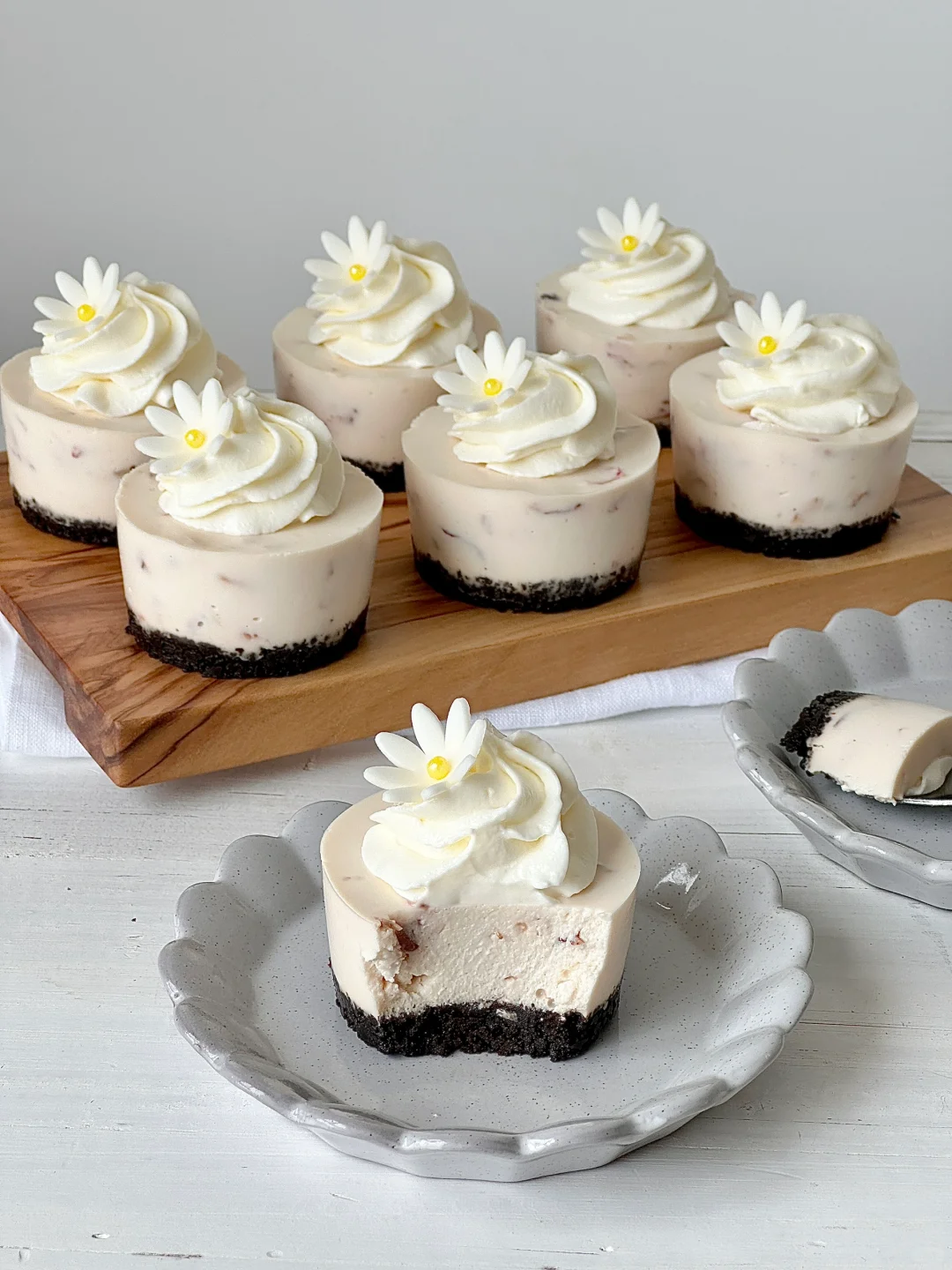 下午茶甜品🌹玫瑰夹心慕斯蛋糕｜免烤箱