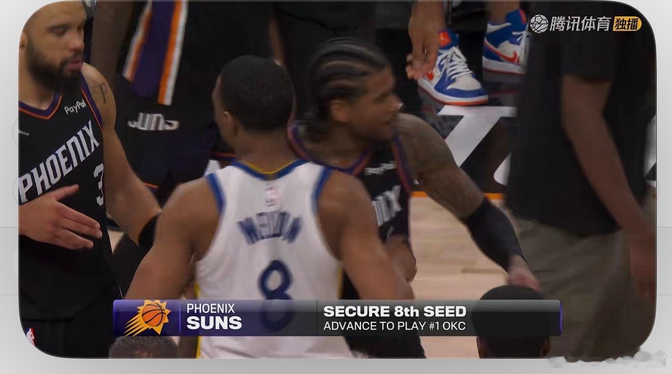 太阳比111比94战胜勇士！西部第8晋级季后赛，菜鸟教练奥特这赛季做了一件很了不