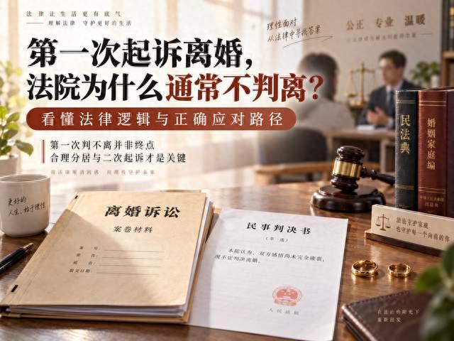 第一次起诉离婚失败怎么办？分居、证据和第二次起诉一次讲明白