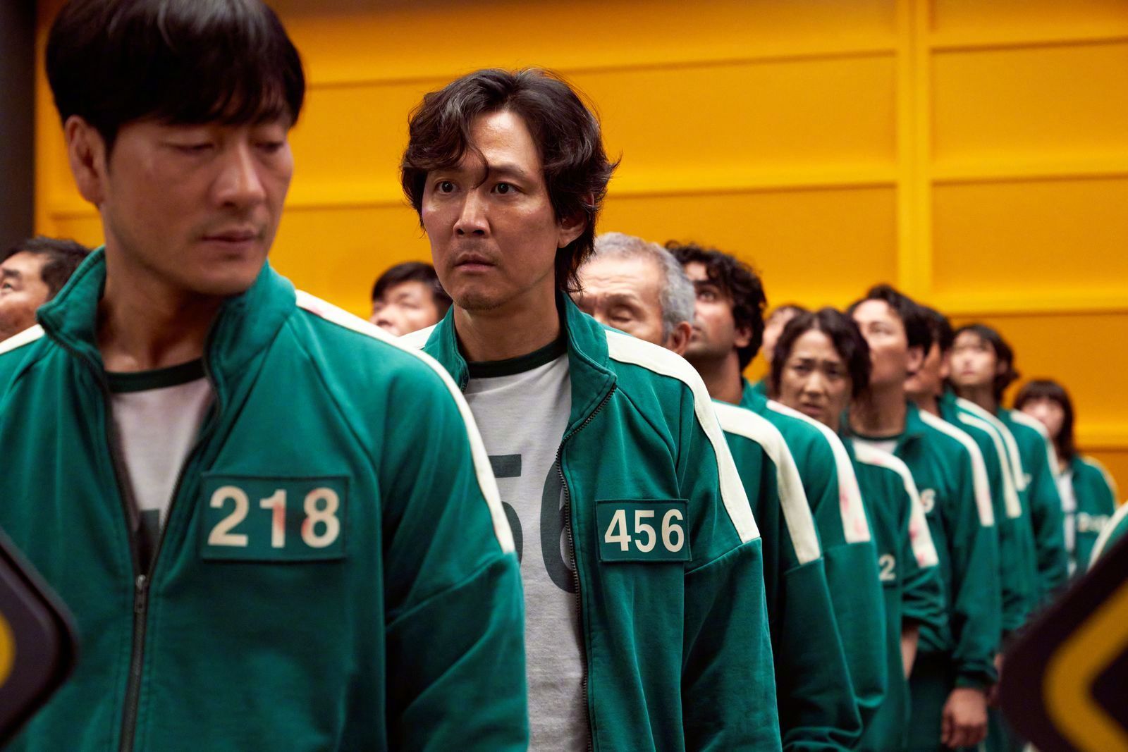 韩剧回顾 鱿鱼游戏 首播5周年主演：李政宰、朴海秀、吴永洙、魏化俊、郑好娟、许成
