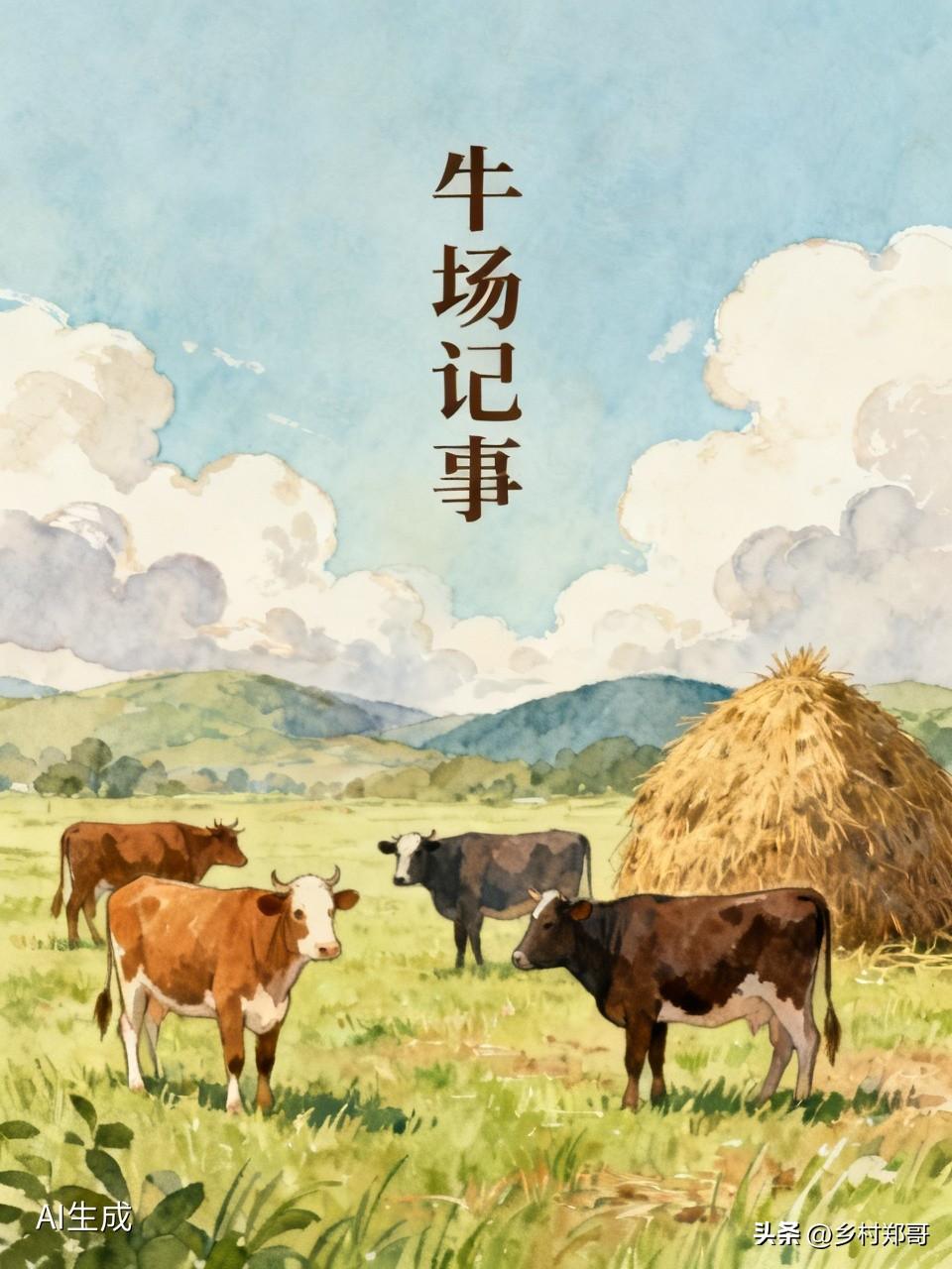 无论做何事，都需用心！
绿江既是牛场老板，也是负责喂牛之人。
前天我告知他，那头
