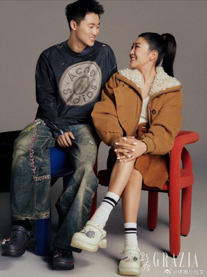 徐梦桃 王心迪 红秀三月刊 封面大片！赛场并肩追梦，生活彼此陪伴，续写中国冰雪浪