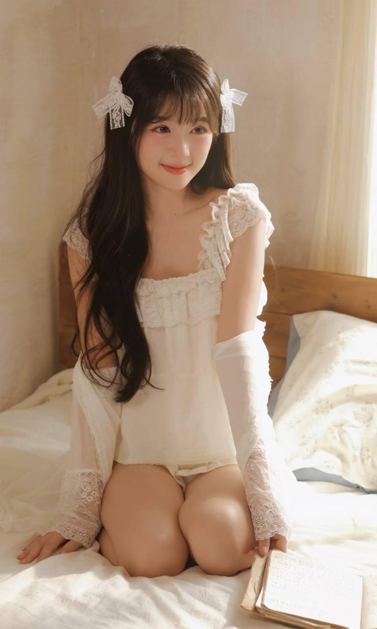 甜美少女风温柔微笑甜美 少女 分享美少女美照 少女感笑容